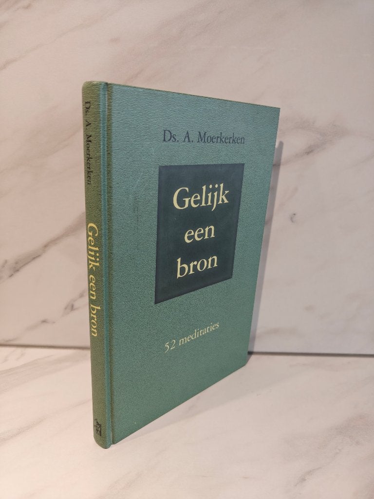 Ds. A. Moerkerken. Gelijk een bron. 52 meditaties., Ophalen of Verzenden, Gelezen, Christendom | Protestants