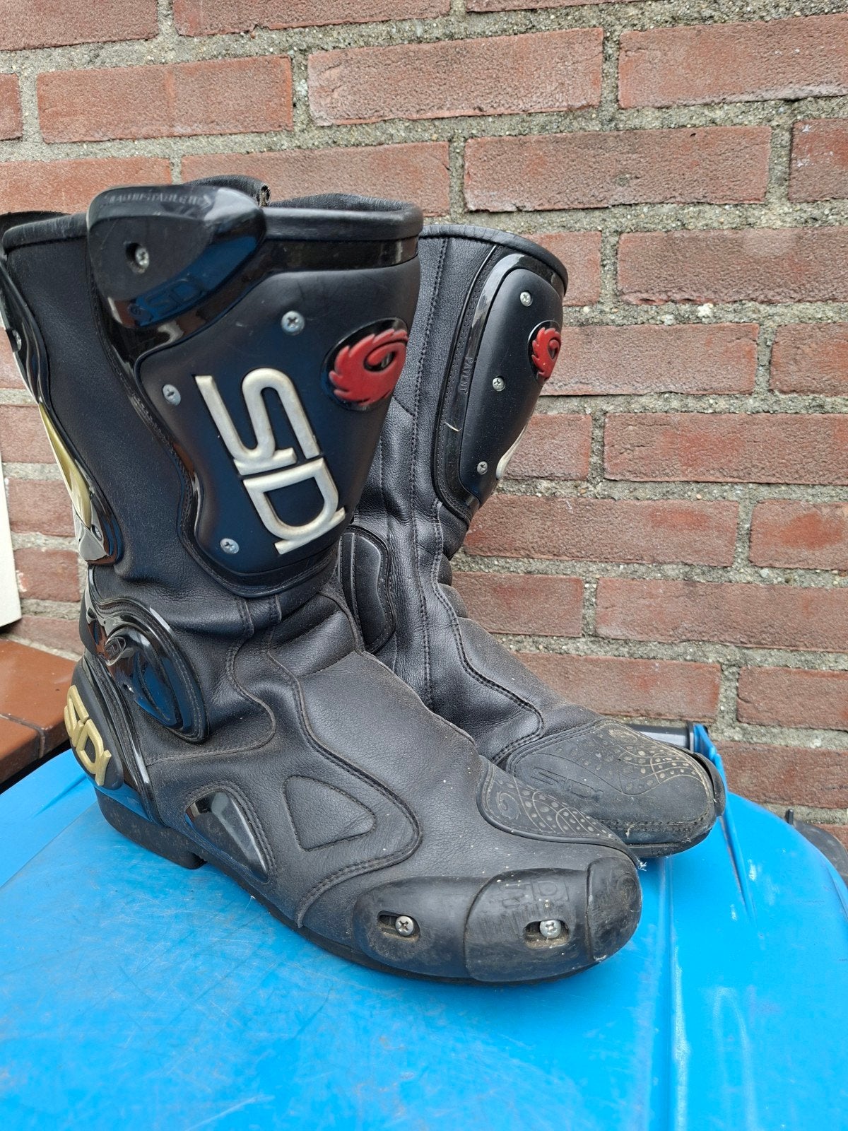 Sidi motorlaarzen maat 42 (valt klein uit, label maat 44), Ophalen of Verzenden