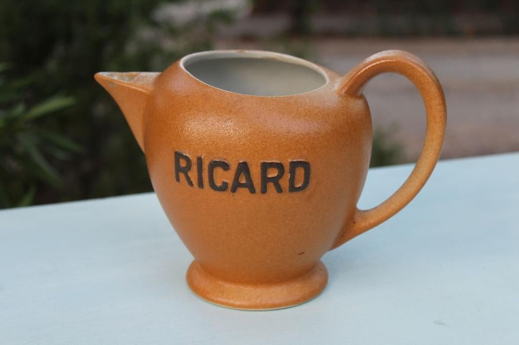 Brocante - Karaffen van RICARD, aardewerk!, Verzamelen, Ophalen of Verzenden, Gebruikt, Gebruiksvoorwerp