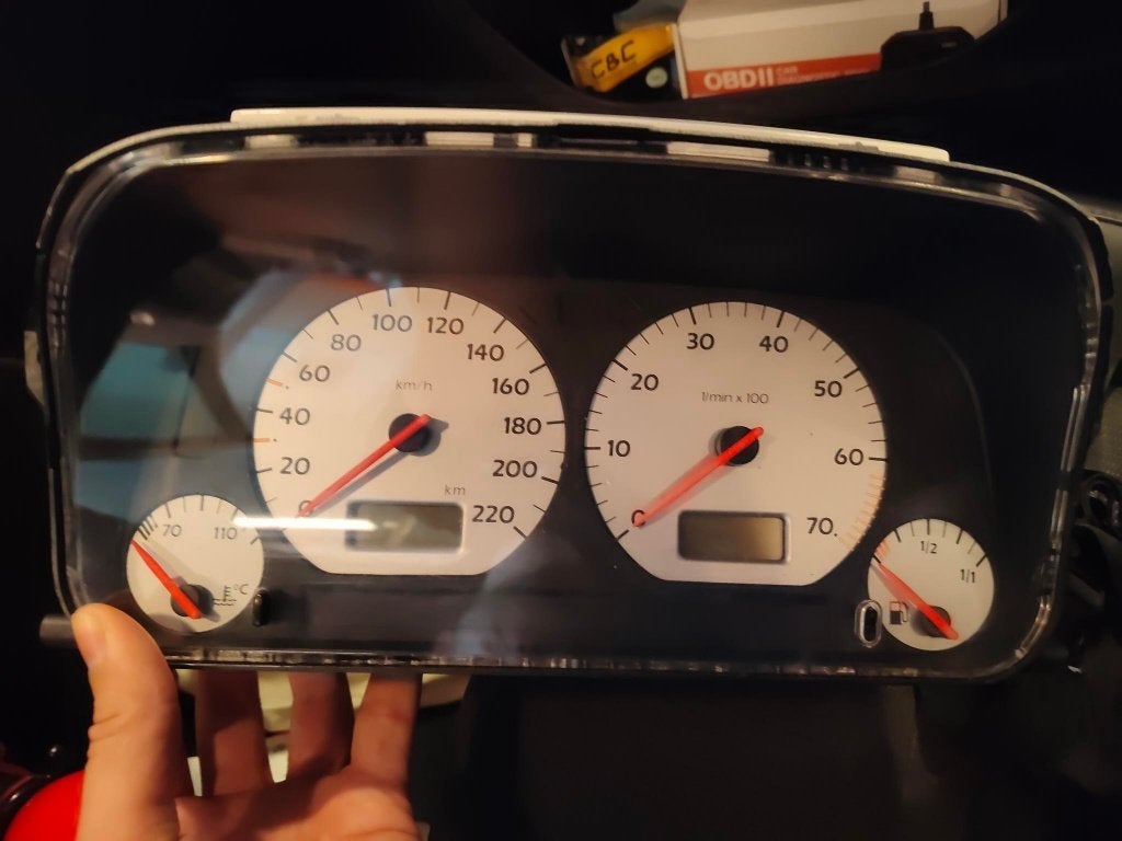 Kilometerteller instrumentenpaneel VW Golf mk3 oa GTI, Ophalen of Verzenden, Gebruikt, Volkswagen