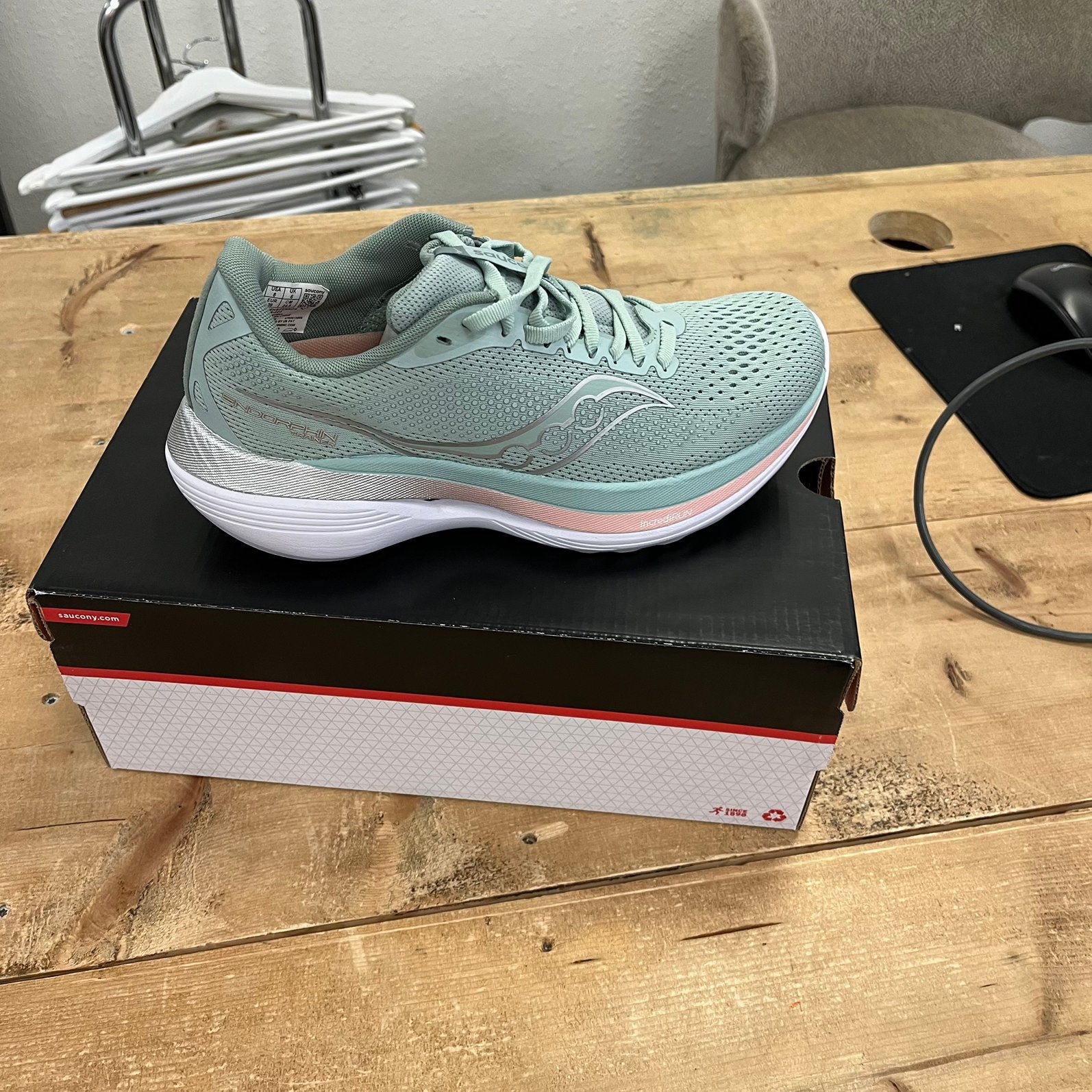 Saucony W Endorphin Trainer / 39, Hardloopschoenen, Nieuw, Hardlopen, Saucony