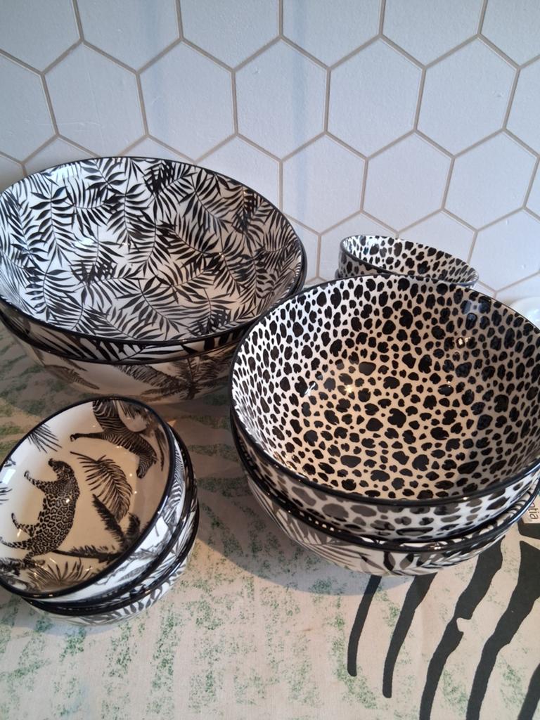 Jungle loft servies, Ophalen, Keramiek, Overige stijlen, Schaal of Schalen