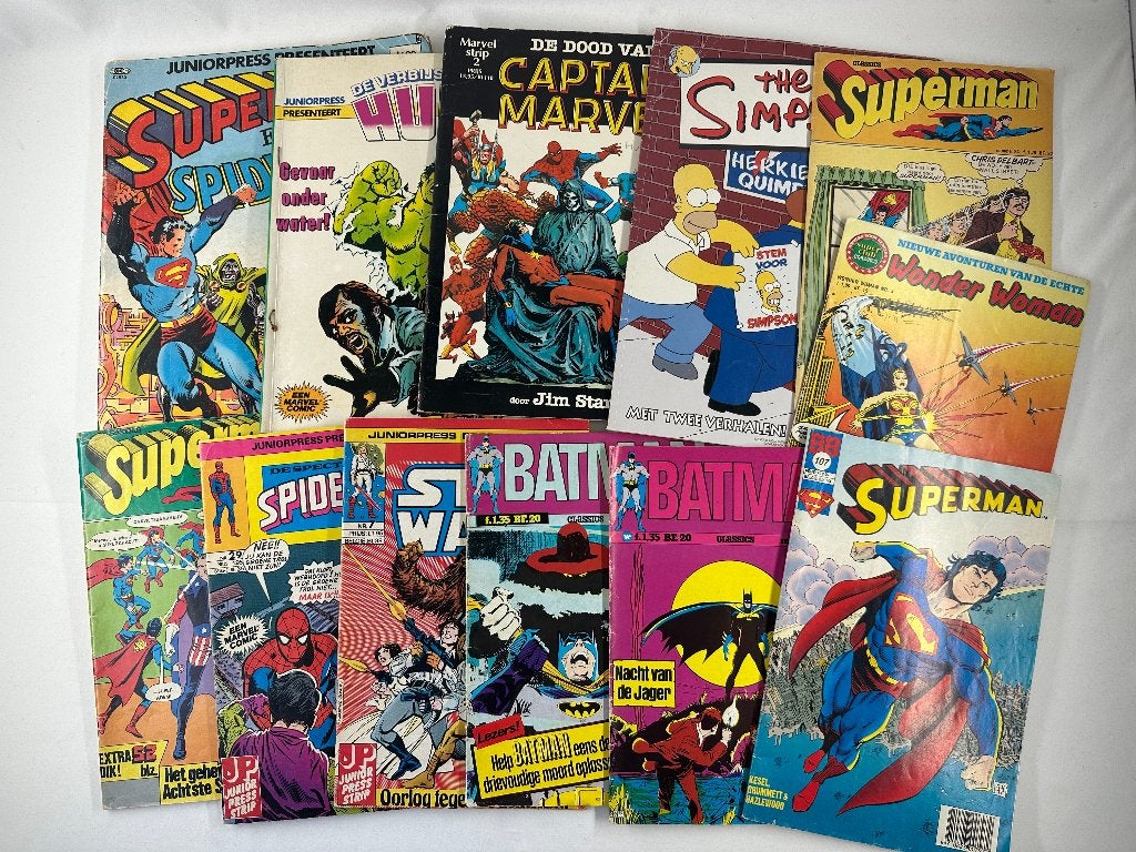 Junior Press Comics Diverse series 12 stuks Nederlandstalig, Gelezen, Europa, Ophalen of Verzenden, Meerdere comics