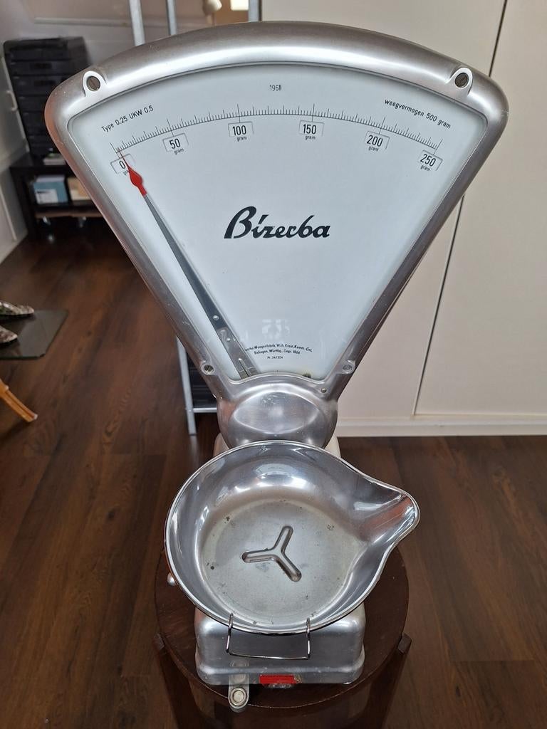 Bizerba weegschaal, Witgoed en Apparatuur, Weegschalen, Ophalen, Gebruikt, 1 tot 500 gram, Analoog