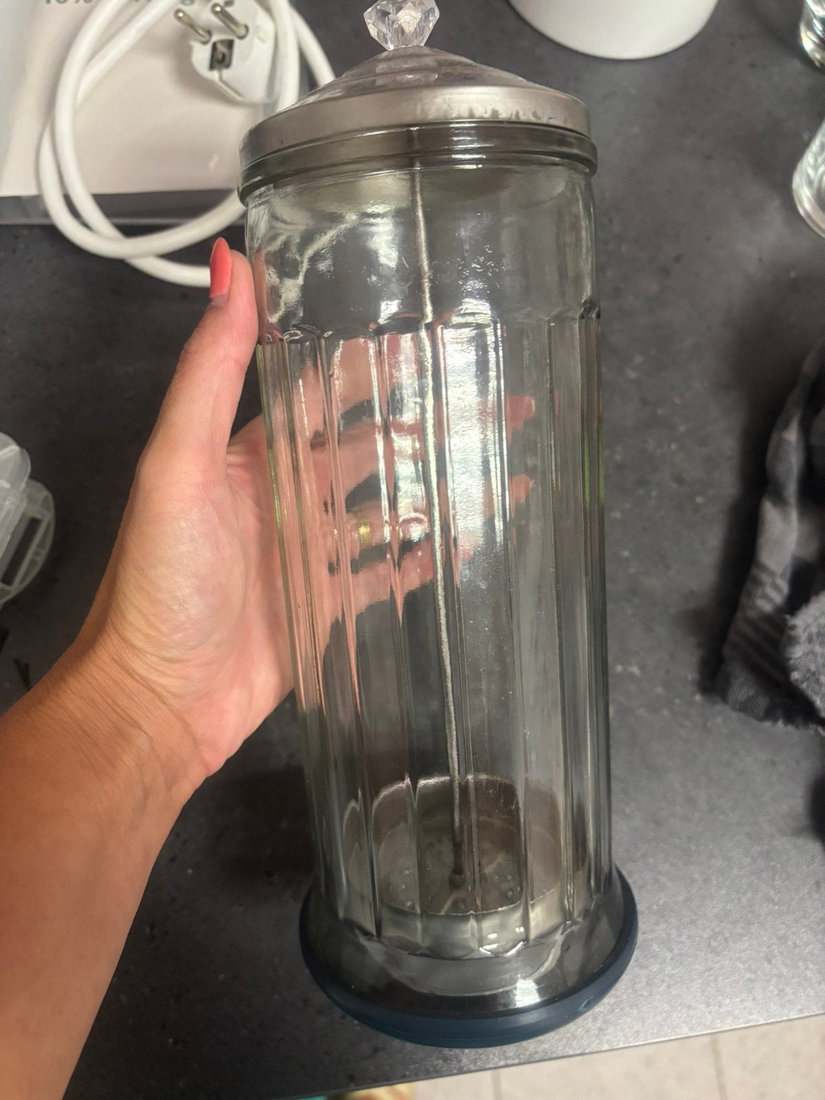 Te koop desinfectie pot voor kapper/barbier, Huis en Inrichting, Ophalen, Zo goed als nieuw