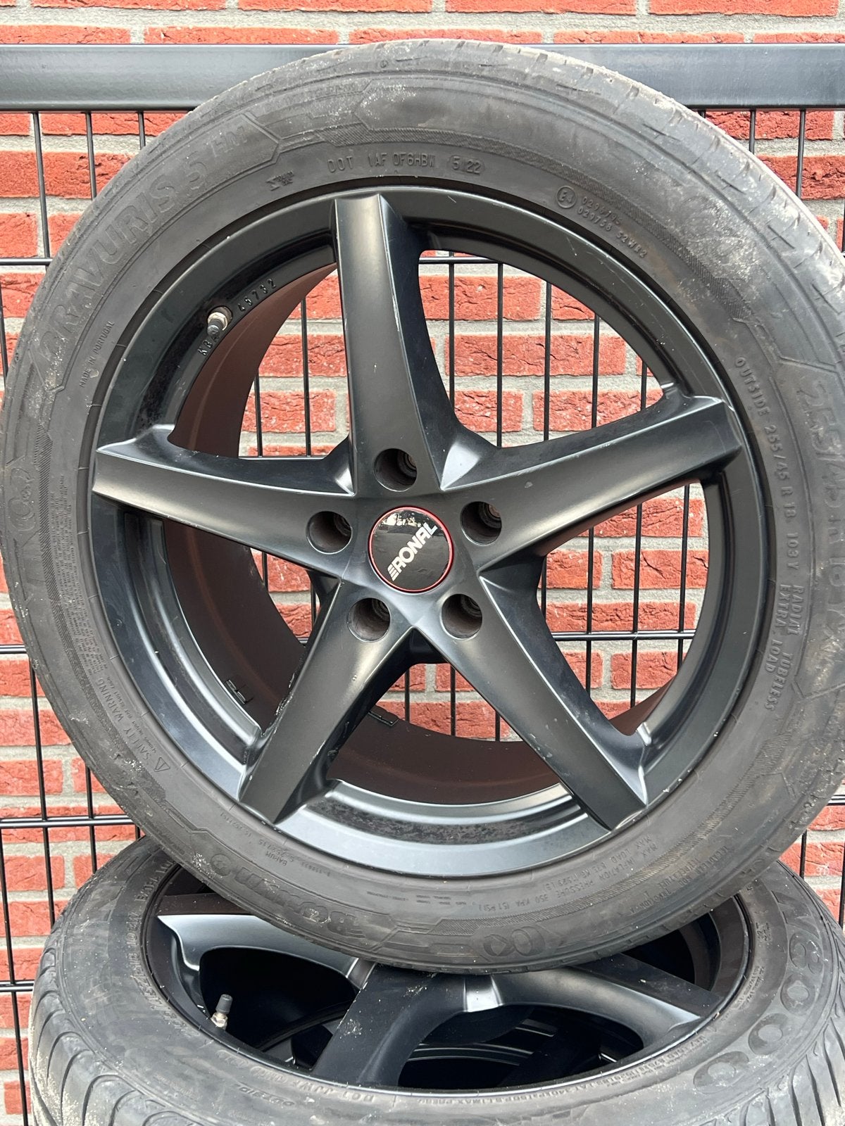 18” Velgenset VW Transporter T5/T6, Ophalen, 18 inch, 255 mm, Banden en Velgen