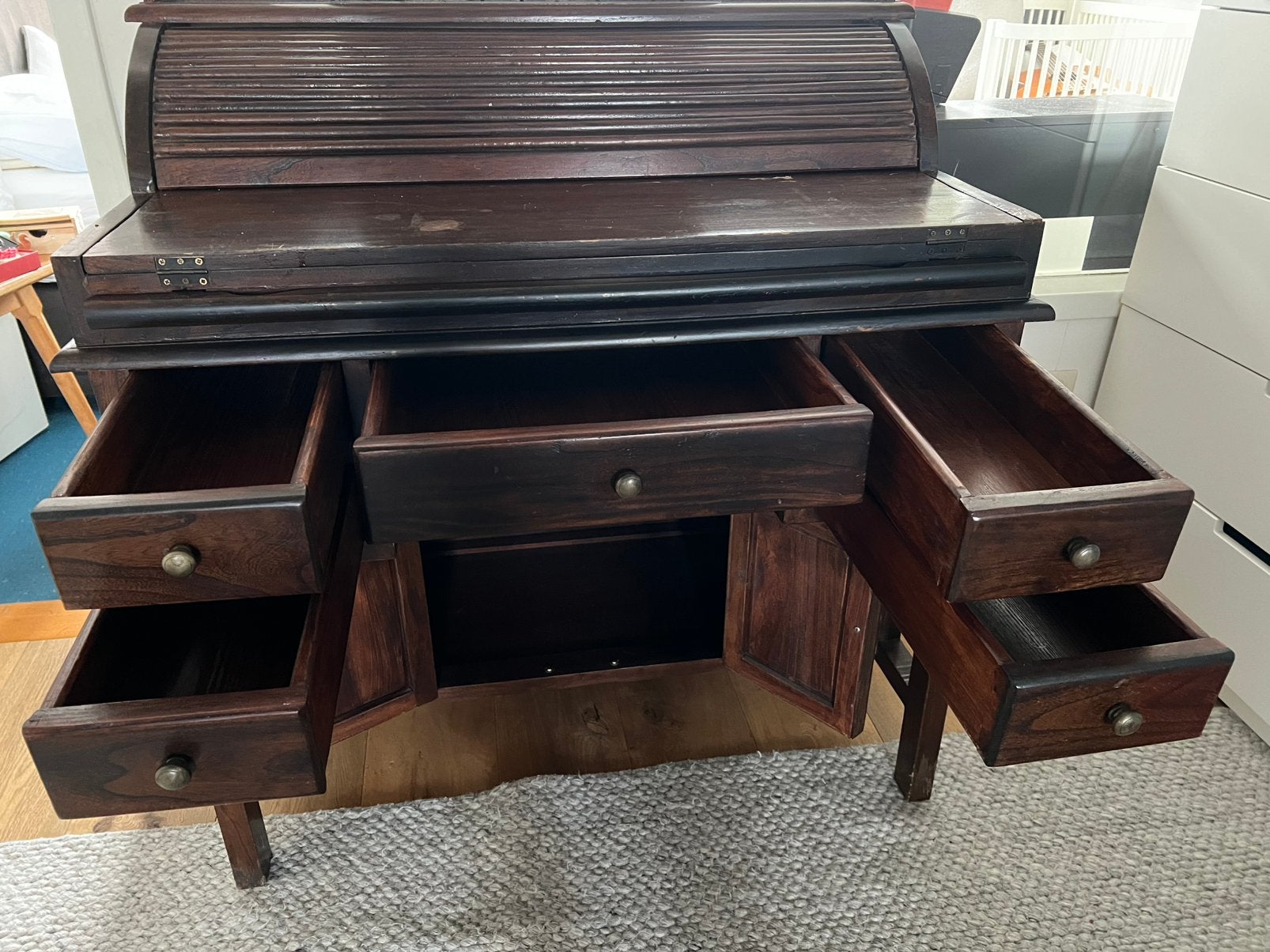 Atelier kast uitklap bureau, Ophalen of Verzenden, Zo goed als nieuw