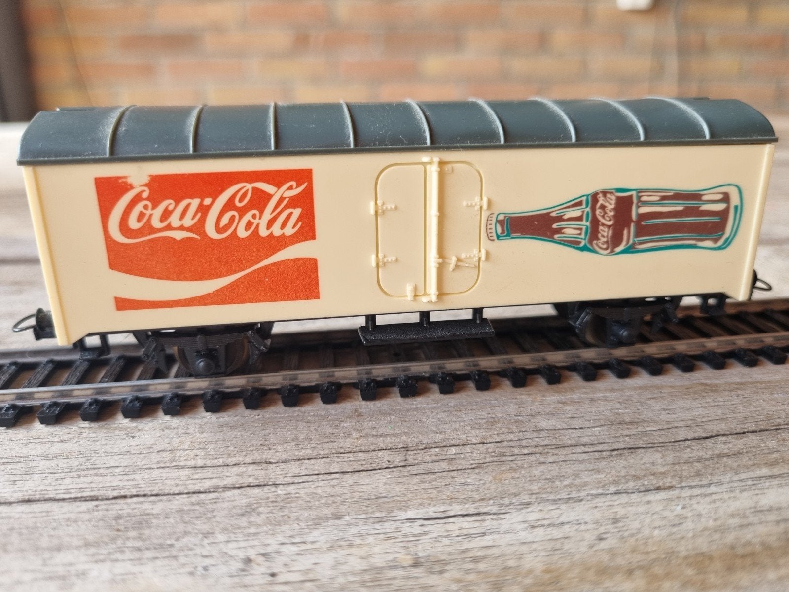 Lima  Coca-Cola Wagon - In goede staat, Hobby en Vrije tijd, Modeltreinen | Overige schalen, Overige merken, Wisselstroom, Wagon