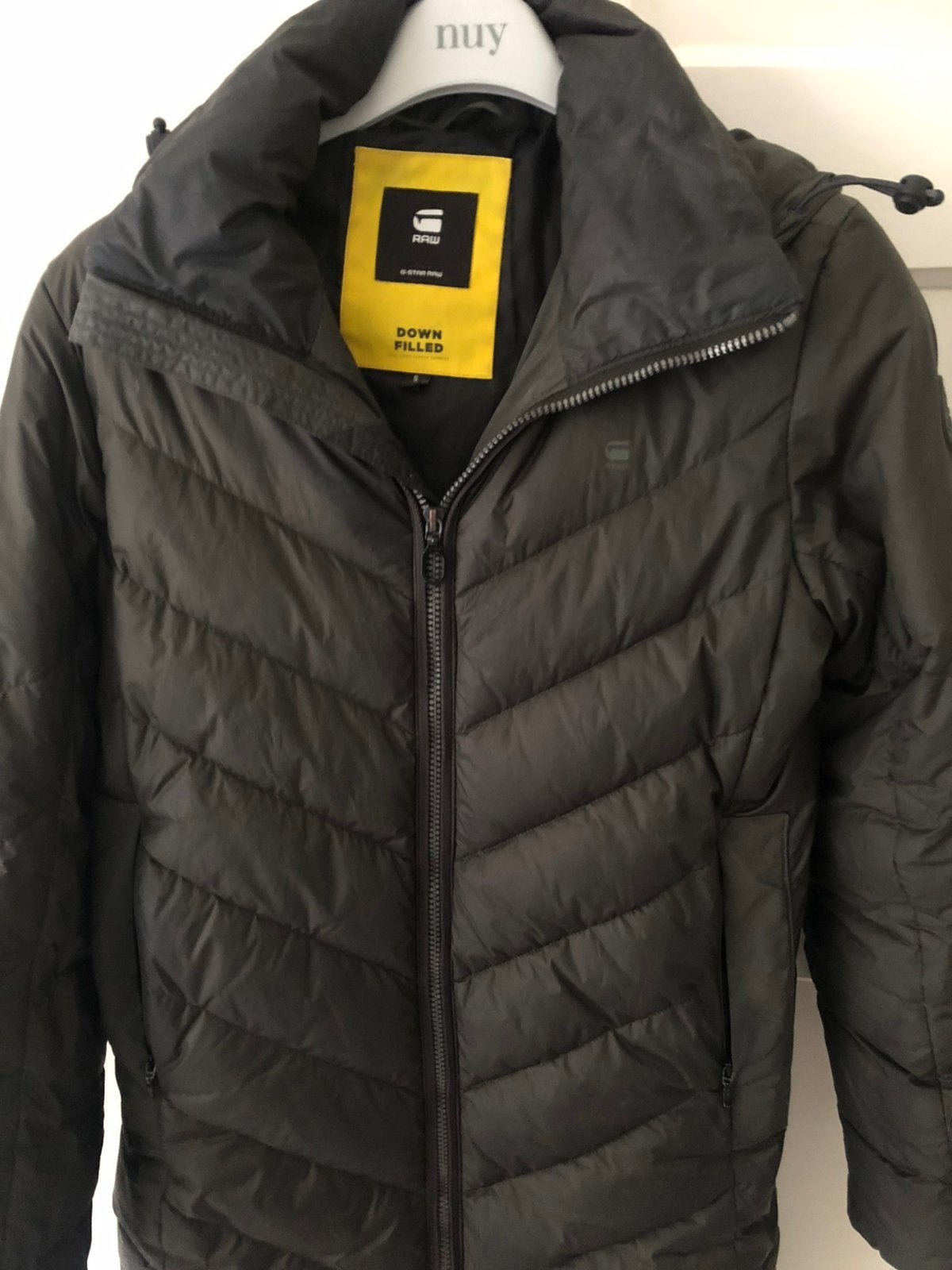Te koop: jas, G-Star, groen, maat M, nieuwstaat, Kleding | Dames, Ophalen of Verzenden, Zo goed als nieuw, Maat 38/40 (M), Groen