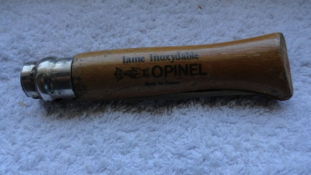 Opinel INOX klassiek Frans zakmes met houten heft, Ophalen of Verzenden