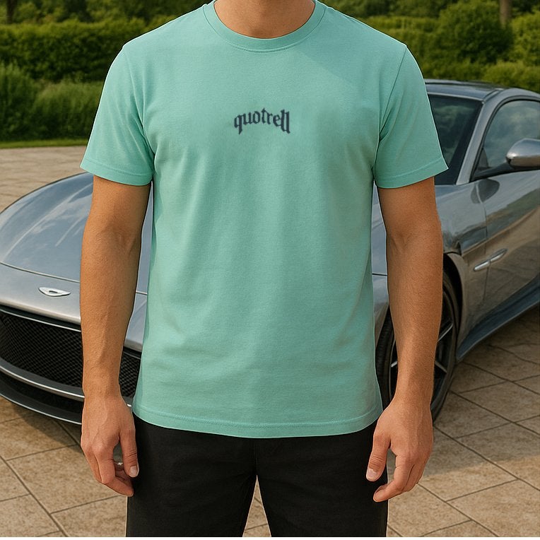 Quotrell t-shirt maat XS, Verzenden, Quotrell, Gedragen, Groen