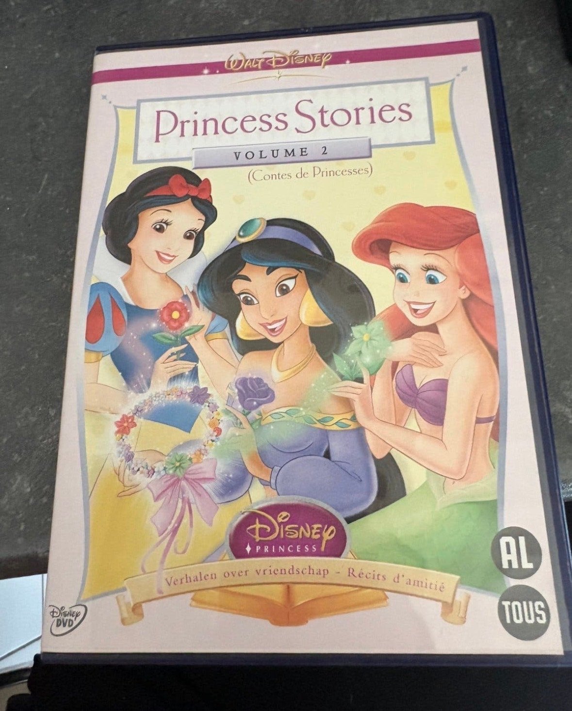 Disney Princess Stories Volume 2 DVD - Verhalen over vriends, Alle leeftijden, Nederlands, Familie, Film
