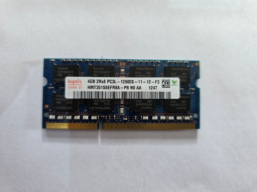 4GB ( HYNIX PC3L-12800s ) in nieuw staat, Computers en Software, RAM geheugen, DDR3, Ophalen of Verzenden, Zo goed als nieuw, Laptop