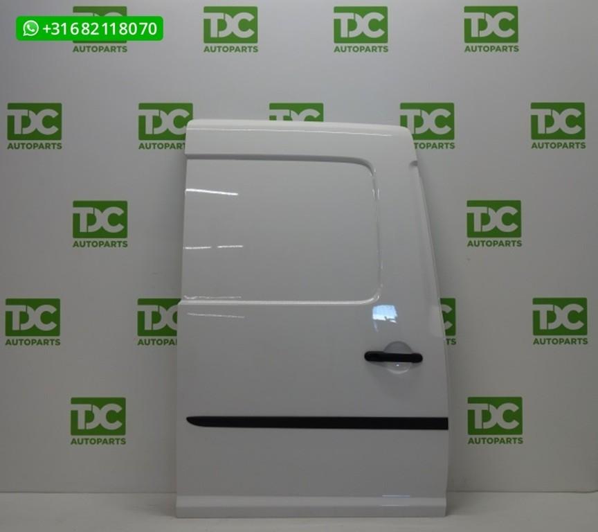 Volkswagen Caddy Maxi ('15-'18) Schuifdeur rechts wit dicht, Auto-onderdelen, Gebruikt, Rechts, Ophalen of Verzenden, Volkswagen