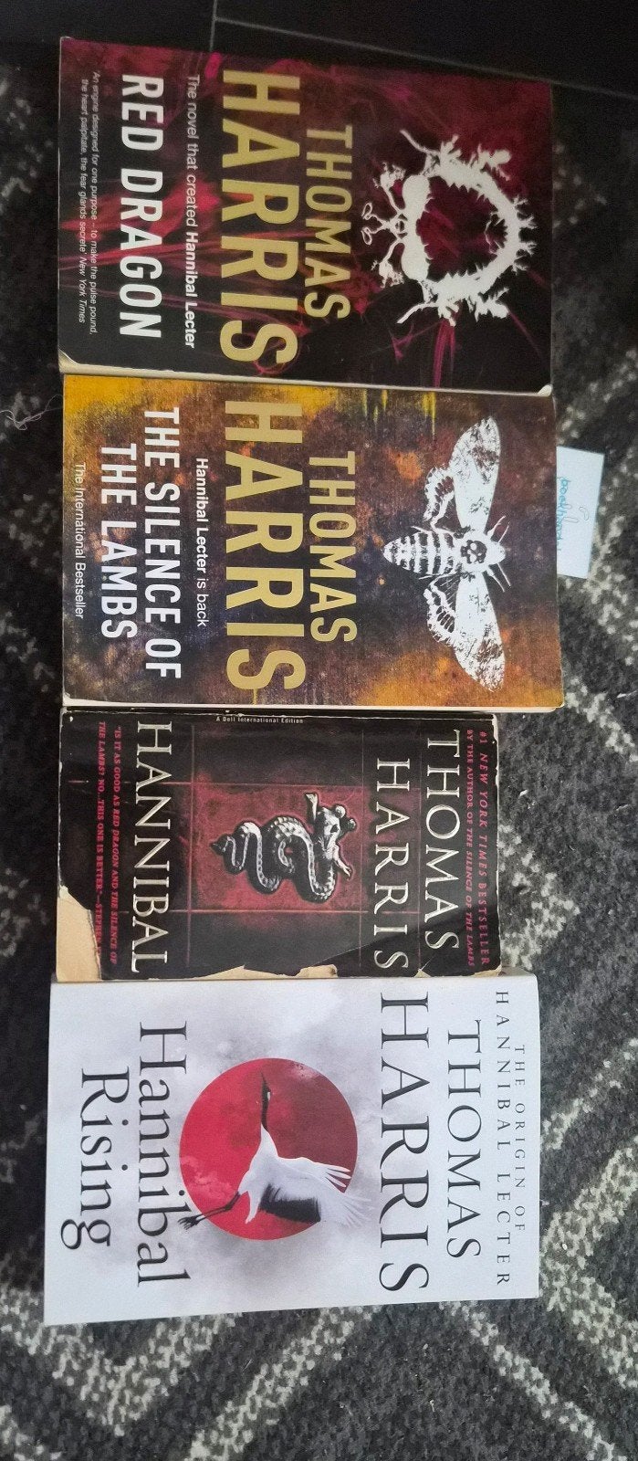Thomas Harris - Hannibal Lecter Serie (4 boeken), Boeken, Ophalen, Gelezen, Thomas Harris, Amerika