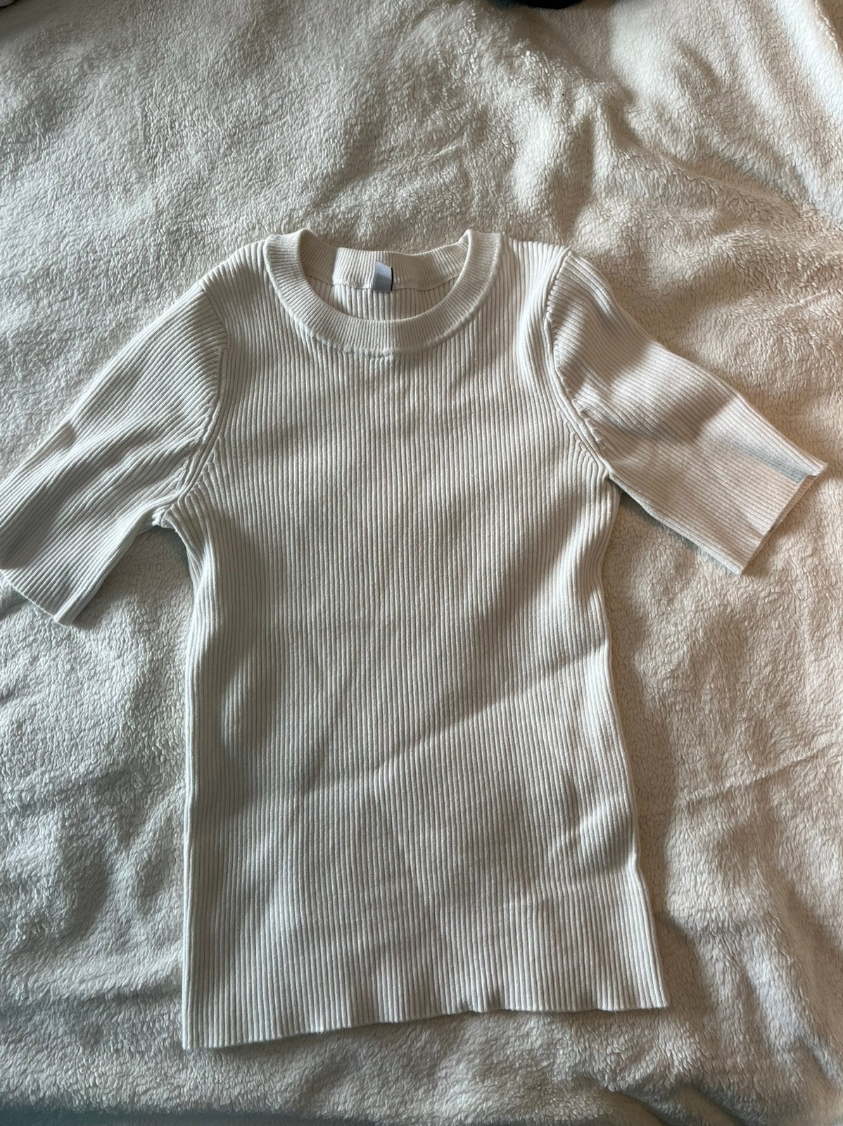 Hema top, Verzenden, Wit, Nieuw, Korte mouw
