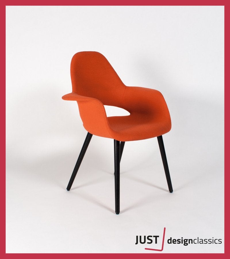 Vitra Organic Conference Chair Oranje / Rood, Niet ingevuld, Zo goed als nieuw, Niet ingevuld, Niet ingevuld