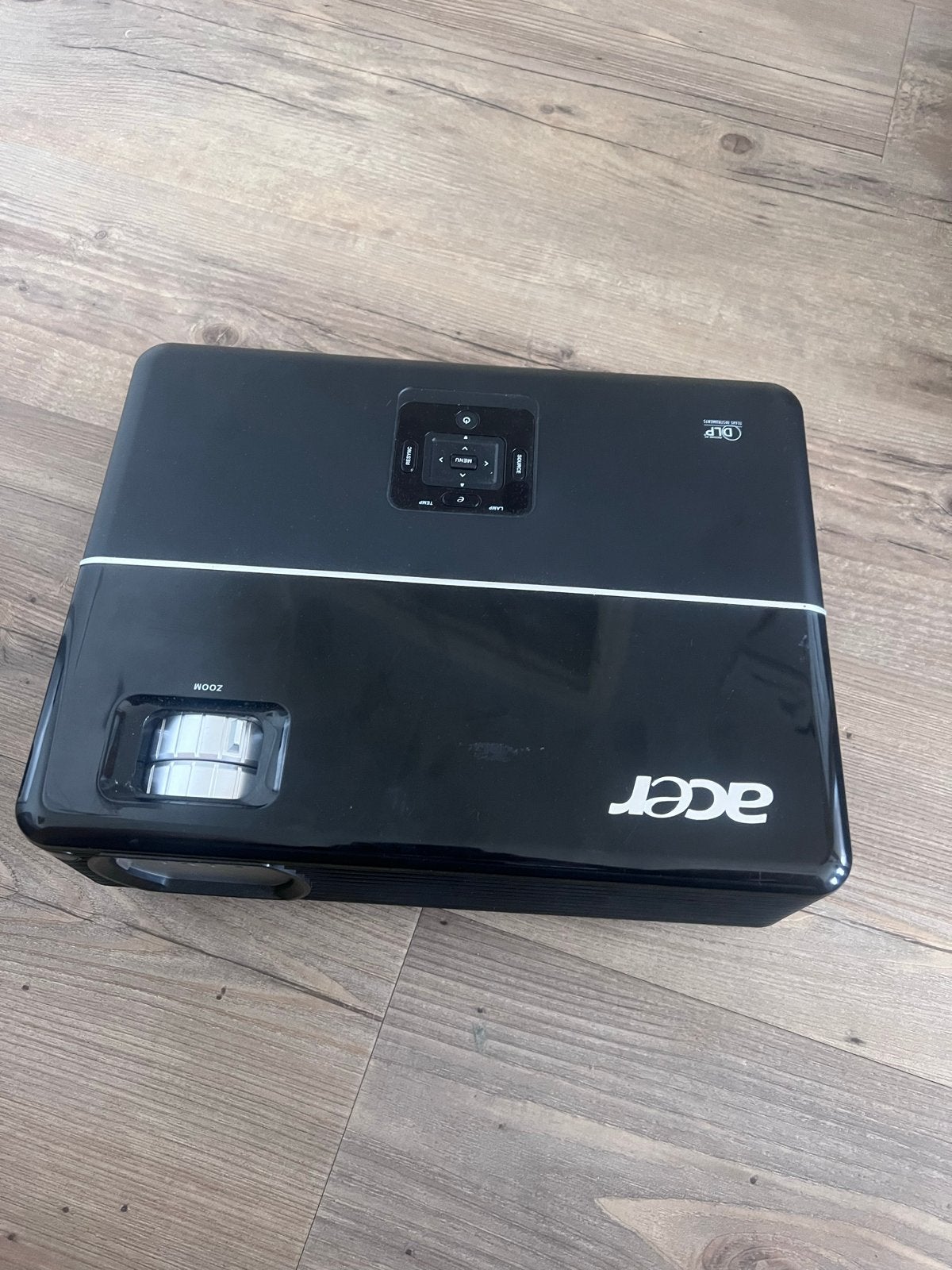 Acer P1165 DLP Projector met tas en kabels, Audio, Tv en Foto, Beamers, Ophalen, Gebruikt, DLP, Overige resoluties