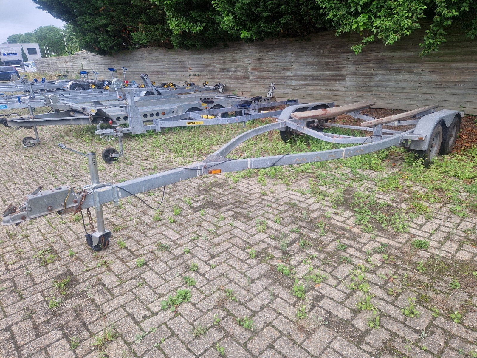 Amerikaanse tandemasser stallingtrailer 2000KG laden !!!, Watersport en Boten, Boottrailers, Gebruikt, Overige typen, 1500 tot 3000 kg