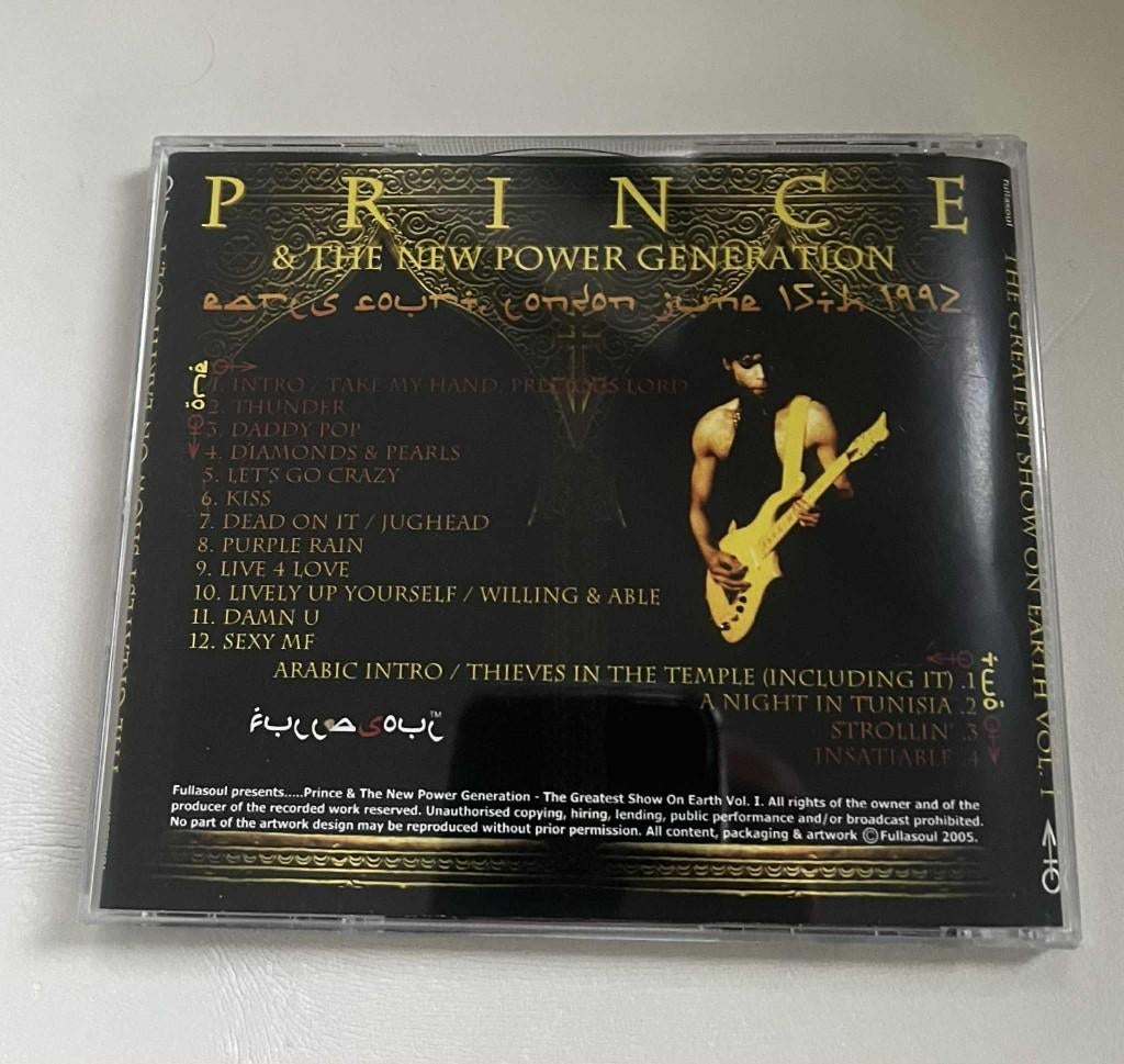 Prince-Diamonds & Pearls London (Greatest Show On Earth) 2CD, Verzenden, 1990 - 1999, Nieuw in verpakking