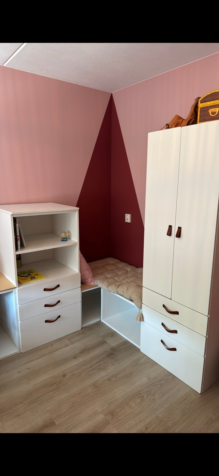 Ikea slaapkamer set van Smastad, Ophalen, Gebruikt, Eenpersoons