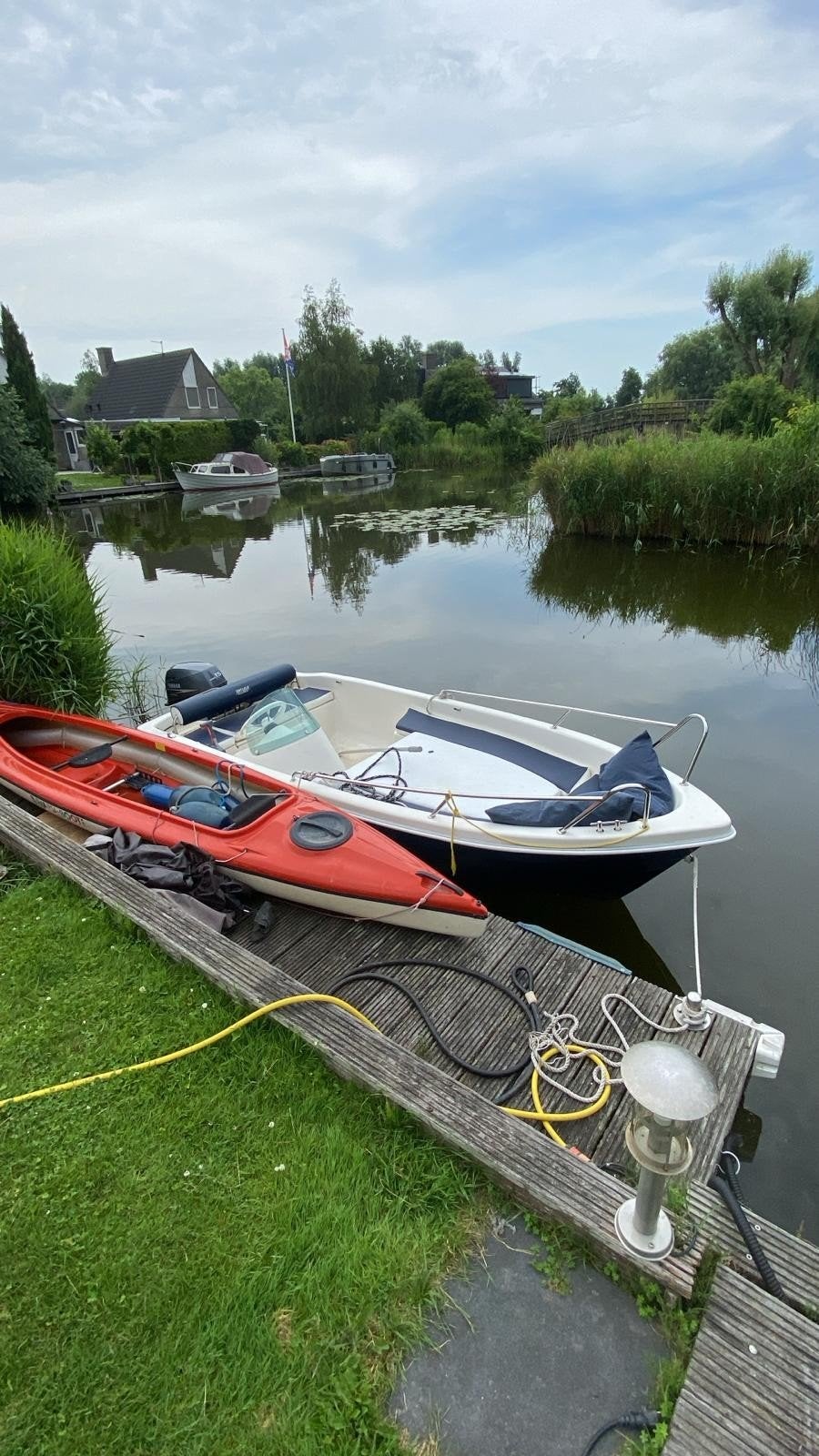 sloep met 15 pk yamaha 4 takt en trailer, Ophalen of Verzenden, Zonnedek, Yamaha
