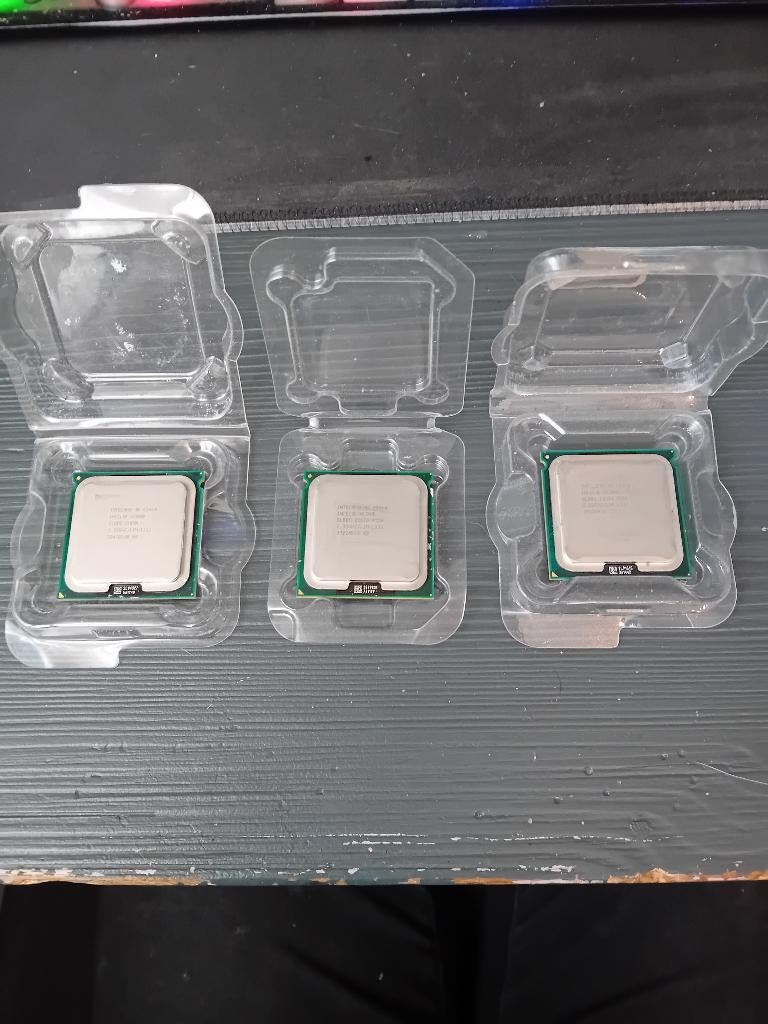 3x Intel Xeon Processors, Computers en Software, Processors, Gebruikt, 4-core, Intel Xeon, LGA771