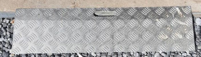 Aluminium Oprijplaten 2 stuks, Ophalen, Zo goed als nieuw, Overige materialen
