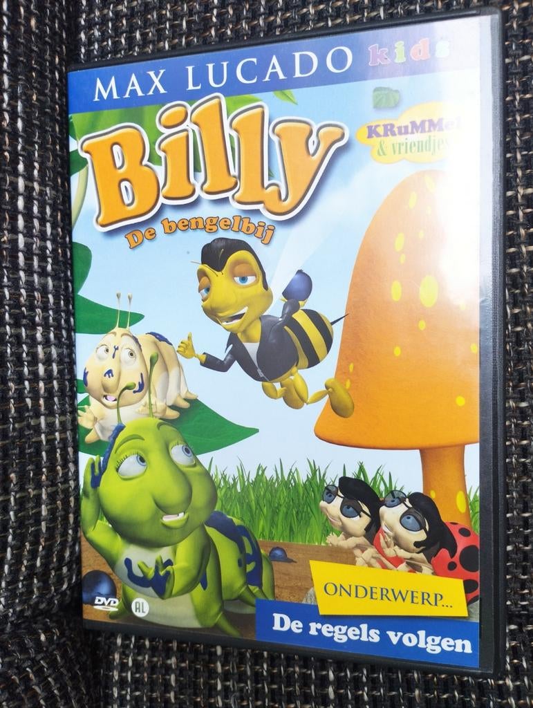 DVD Krummel en vriendjes: Billy de Bengelbij, Alle leeftijden, Ophalen of Verzenden, Zo goed als nieuw, Educatief