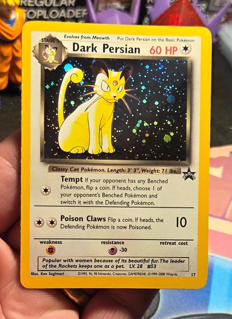 Dark Persian WP17 Black Star Promo Holo - EXC/NM, Ophalen of Verzenden, Zo goed als nieuw