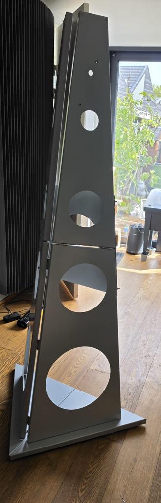 Audiopack floor stand professionele vloerstandaard voor tv, Gebruikt, Design, Ophalen of Verzenden, 150 tot 200 cm