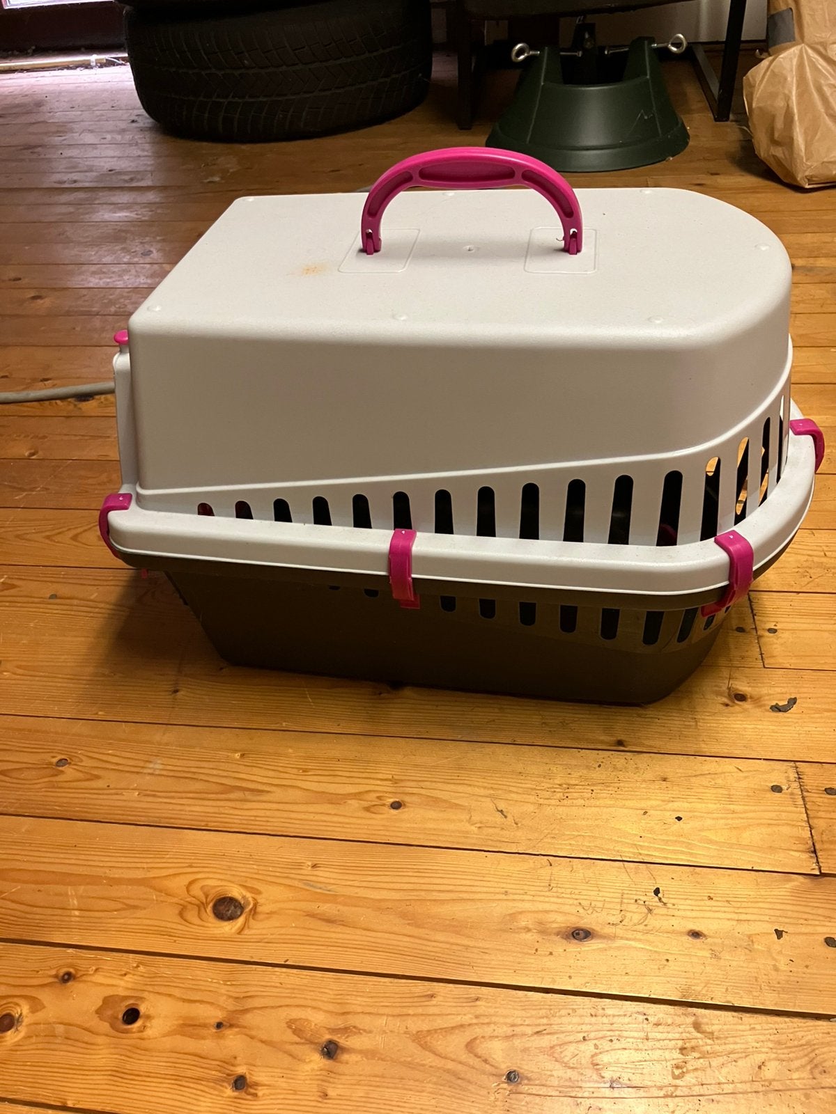 Mand katten vervoeren, Ophalen, Gebruikt