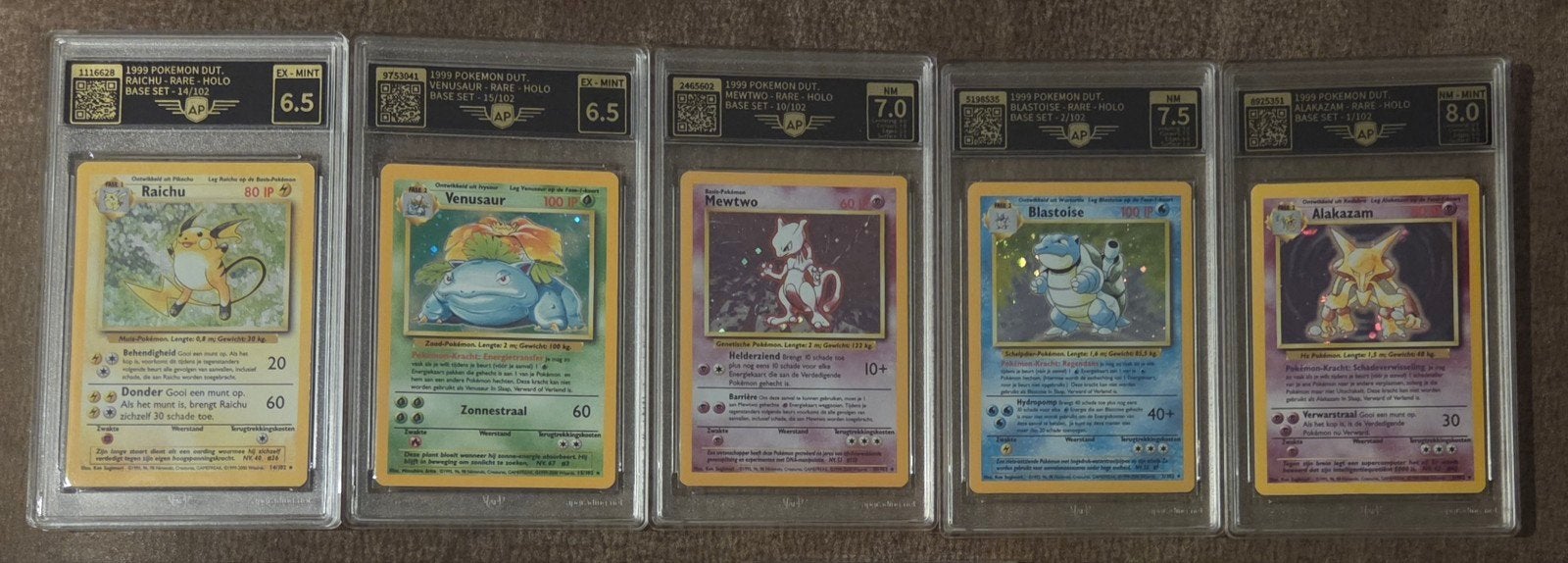 Gemloader - Masterbaseset 1 (1999) Pokémonkaarten NL & Slabs, Ophalen, Zo goed als nieuw, Meerdere kaarten