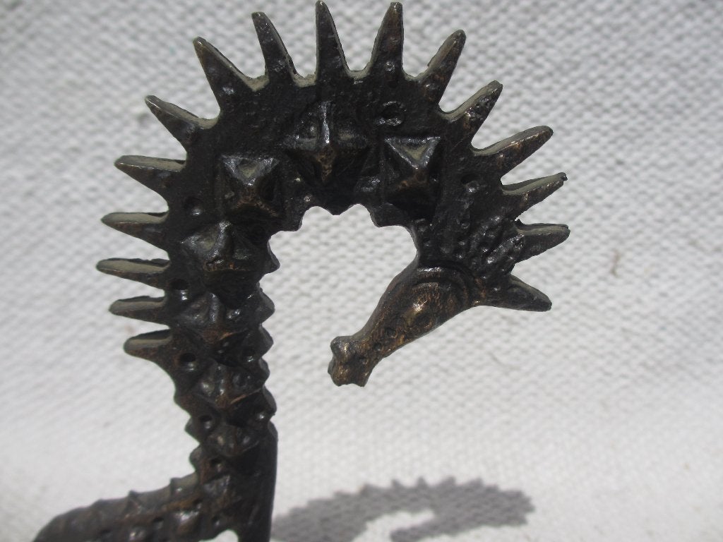 Twee Vintage Griekse beeldjes brons, Ophalen of Verzenden, Gebruikt, Dier