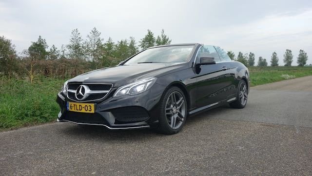 Mercedes-Benz E-Klasse E200 AMG line Cabrio, fraai interieur, Auto's, Dealer onderhouden, Achterwielaandrijving, 1800 kg, 4 cilinders
