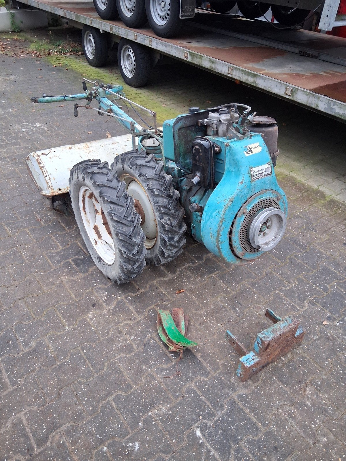 Lombardini Tuinfrees - Krachtige Grondbewerking, Ophalen of Verzenden, Gebruikt