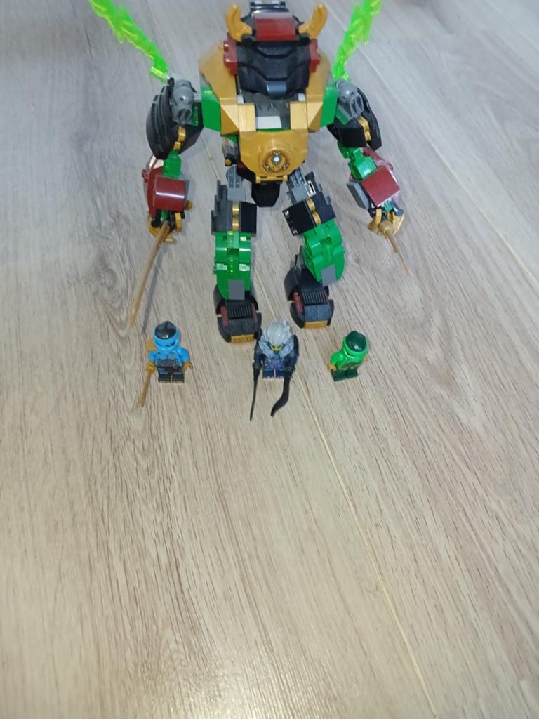 Lego Ninjago Lloyds Mech, Lego, Ophalen of Verzenden, Zo goed als nieuw, Compleet