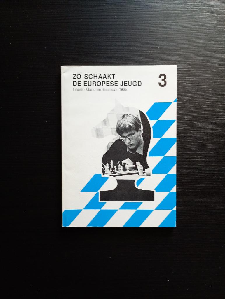 schaken Gasunie 1985, Hobby en Vrije tijd, Denksport en Puzzels, Ophalen of Verzenden, Minder dan 500 stukjes, Zo goed als nieuw