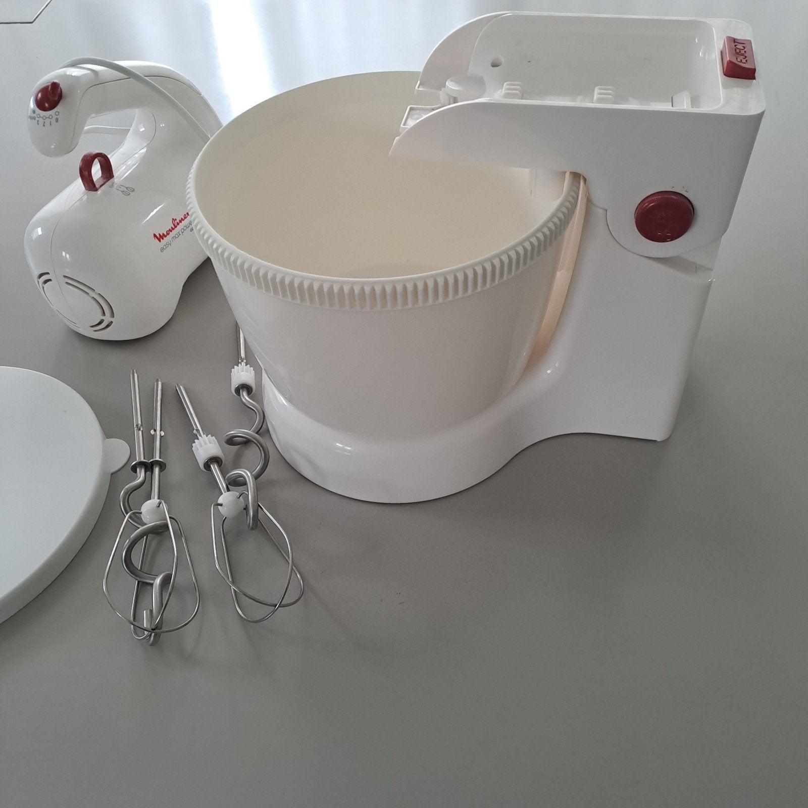 mixer Moulinex, Minder dan 1 liter, Ophalen of Verzenden, Zo goed als nieuw, 3 snelheden of meer