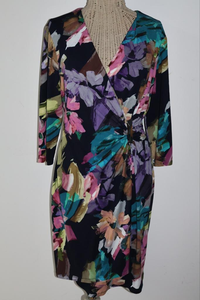 Joseph Ribkoff Signature jurk maat 42 / XL, Kleding | Dames, Joseph Ribkoff, NL, Joseph Ribkoff, Ophalen of Verzenden