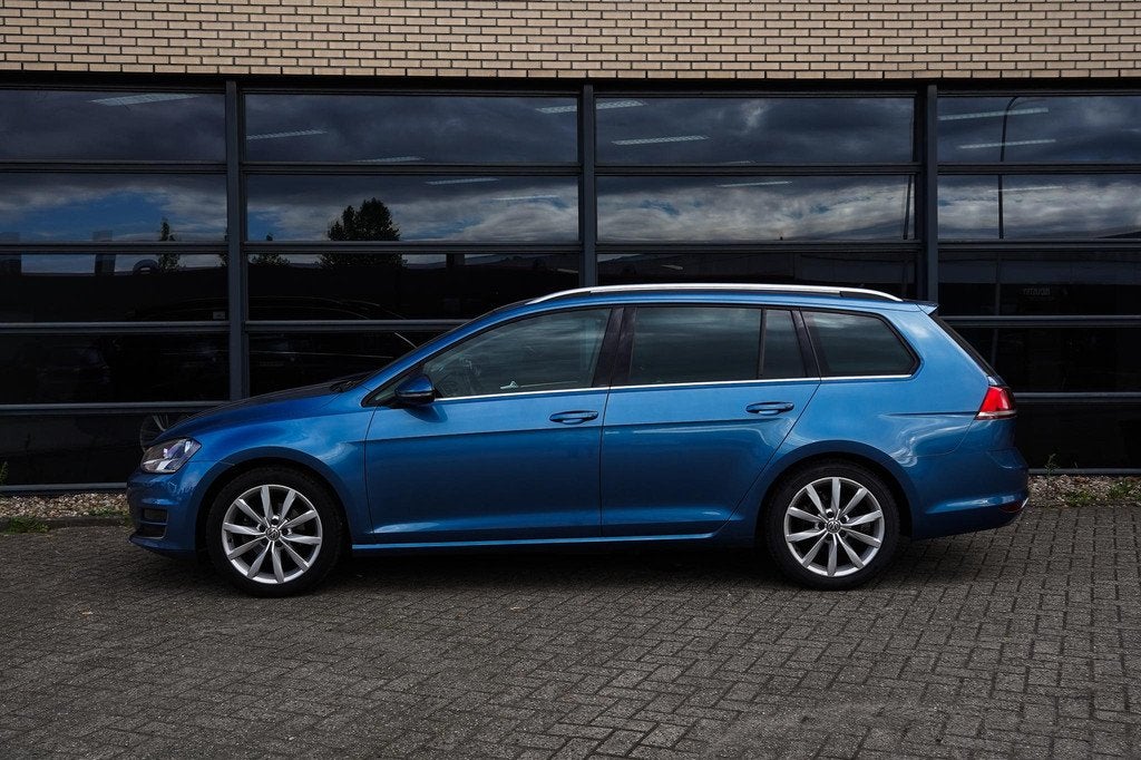 Volkswagen Golf Variant 1.2 TSI Highline Trekhaak|PDC|Zuinig, Auto's, Volkswagen, Euro 5, Gebruikt, Zwart, 4 cilinders