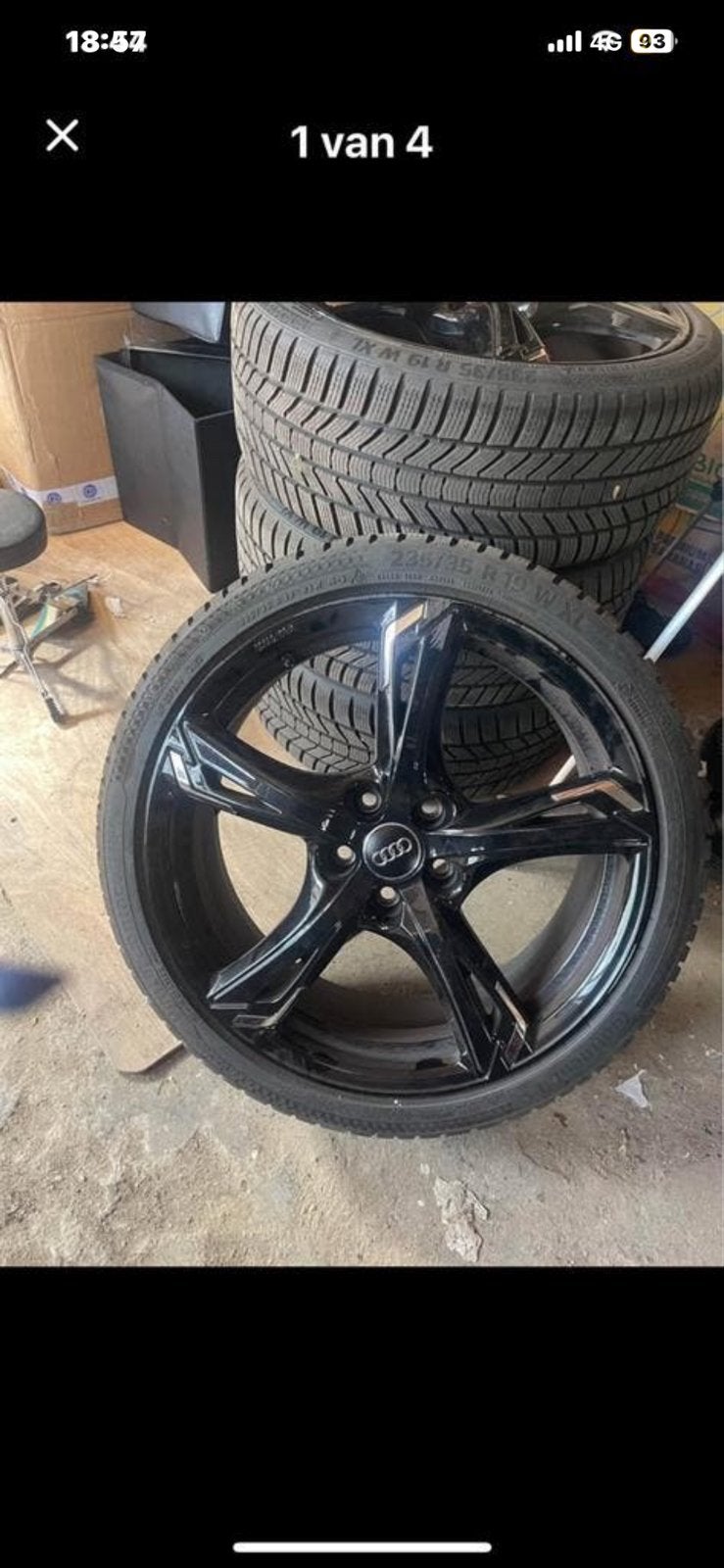 19 inch velgen 5x112 Continental WinterContact banden, Ophalen of Verzenden, Gebruikt