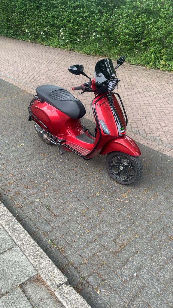 Vespa sprint 80cc full malossi 4t2v 2017 brom, Fietsen en Brommers, Scooters | Vespa, Zo goed als nieuw, Overige modellen, Benzine