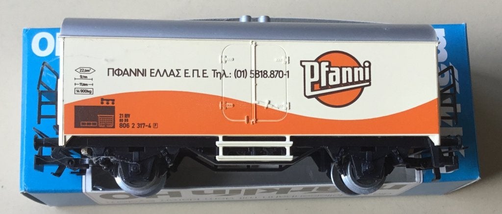 MäRKLIN HO # 4415.85707 PFANNI met GRIEKSE Tekst N in ORK, Wisselstroom, Ophalen of Verzenden, Märklin, Nieuw