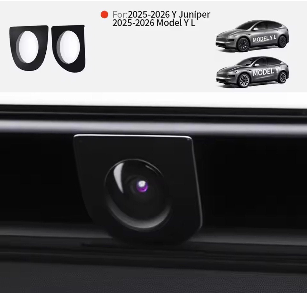 Voor- en achtercamera bescherming Tesla Model Y Juniper25/26, Auto diversen, Dashcams, Ophalen, Nieuw