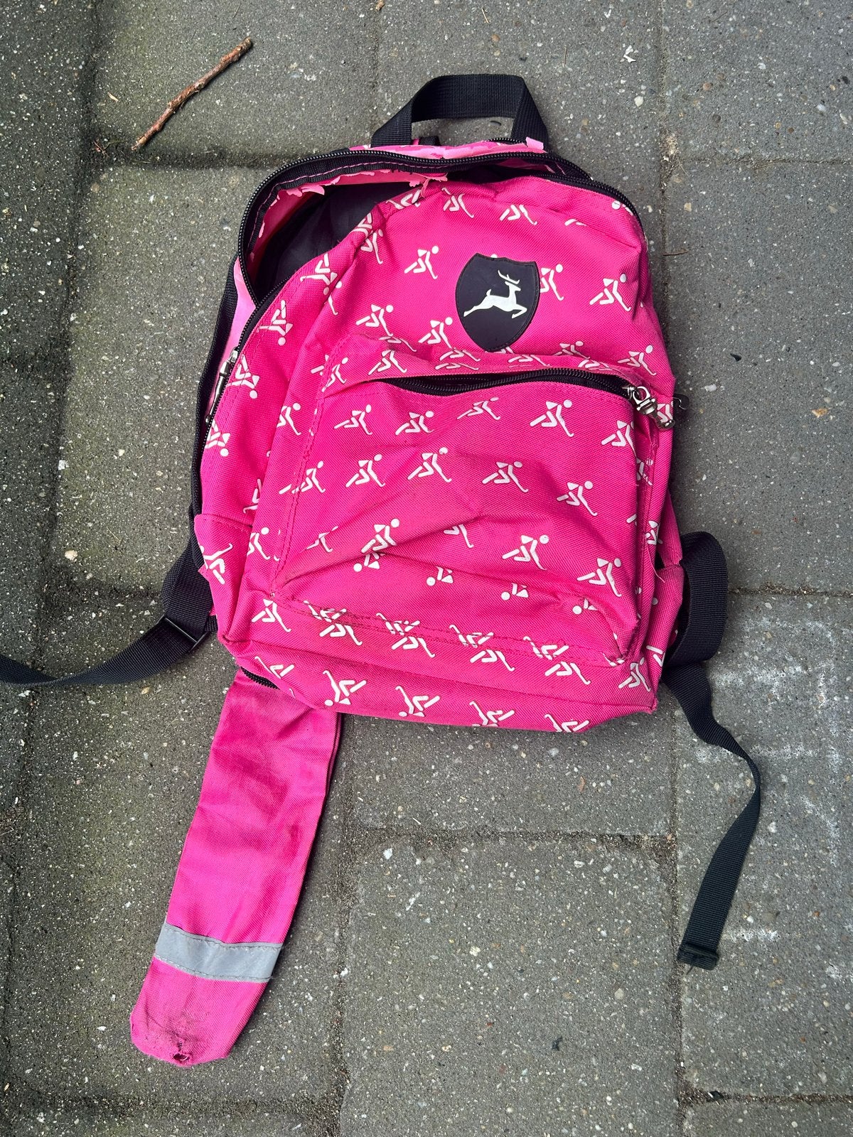 Roze hockey rugzak - Gebruikt, Gebruikt, Minder dan 25 cm, 30 tot 45 cm, Ophalen