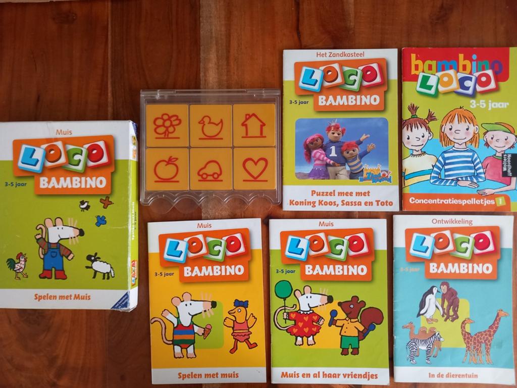 Loco bambino met 5 boekjes, Ophalen of Verzenden, Gebruikt