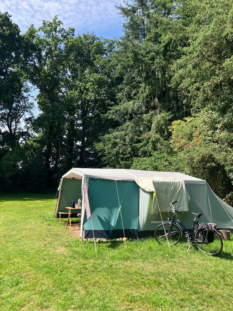 Tent, 6-persoons bungalowtent, katoen, merk BACO, Ophalen, Gebruikt, Tot en met 6