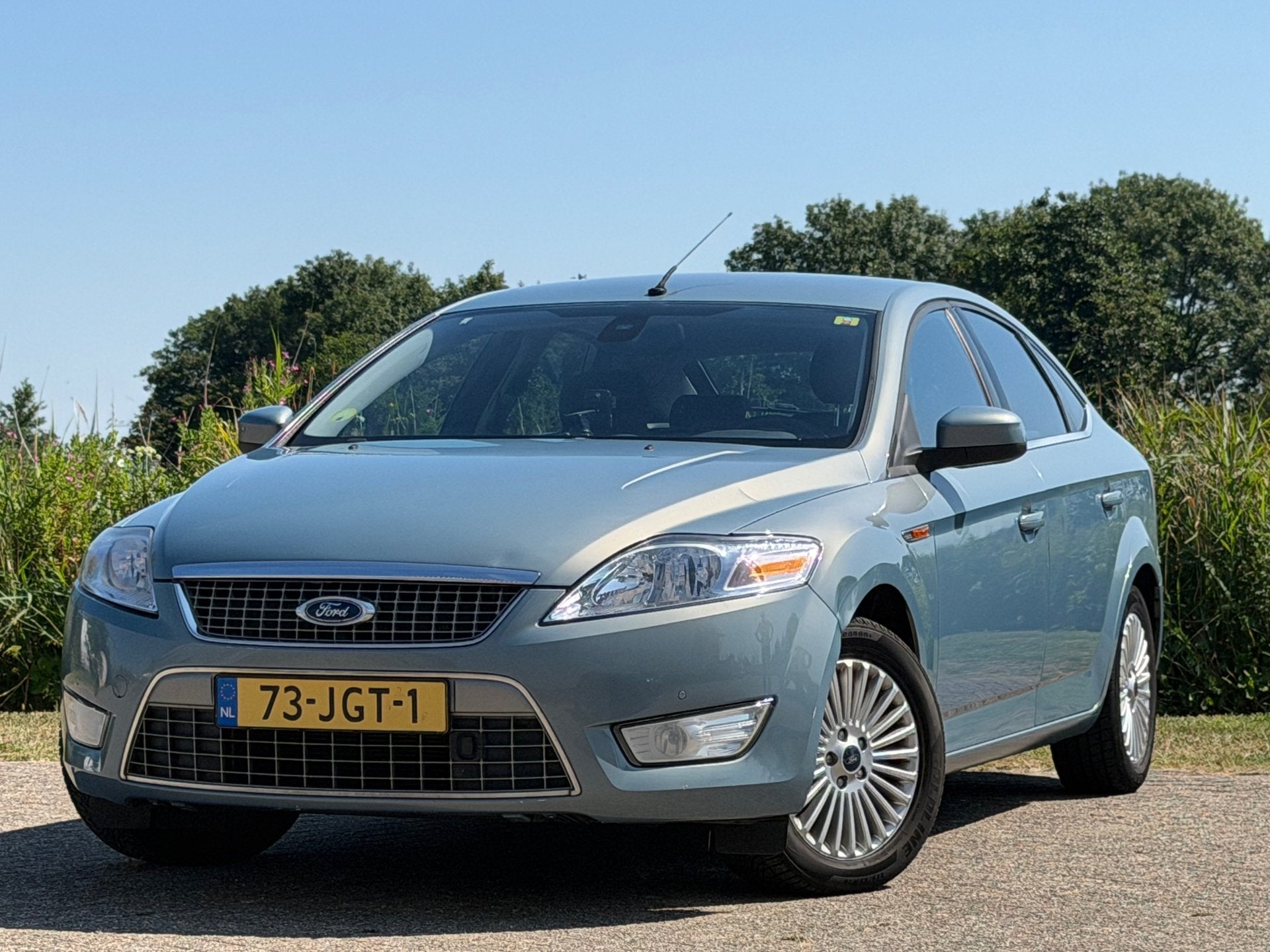 Ford Mondeo 2.0-16V Titanium FlexiFuel - Avalon metallic - L, Auto's, Stof, Gebruikt, Zwart, Origineel Nederlands