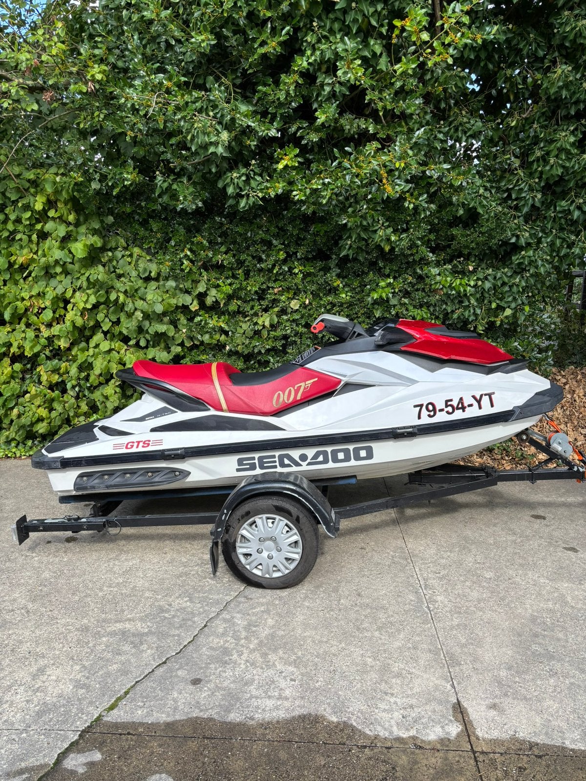 Jetski / waterscooter, Ophalen